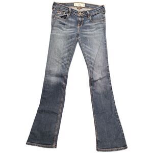 Hollister SoCal Stretch Flare Jeans Medium Wash Denim‎ W26 L33